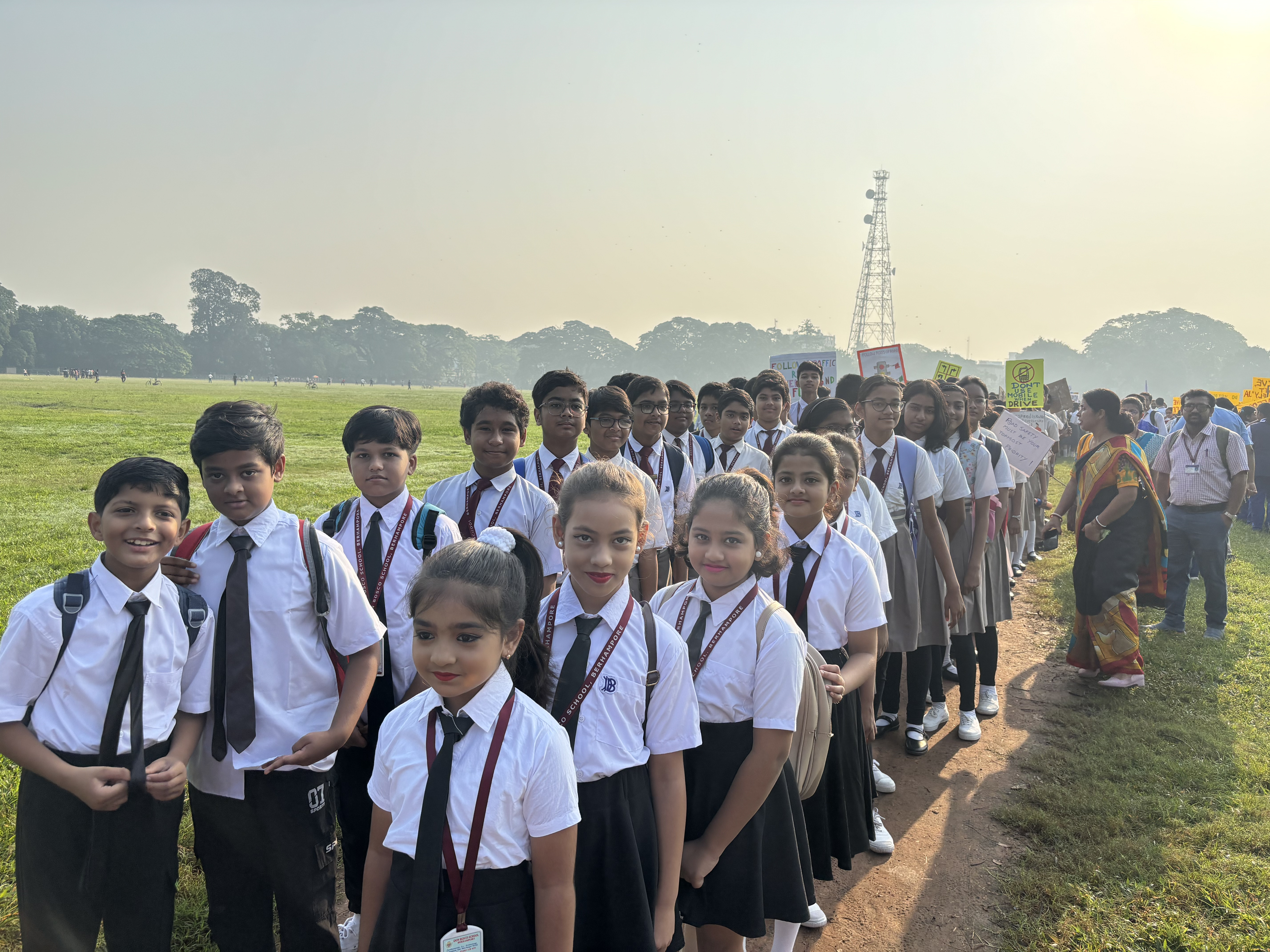 Slogan Writing, Poster making and Dance competition organized by  Murshidabad Police Department